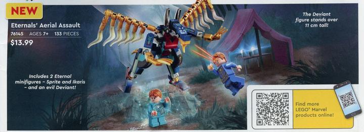Produktbild LEGO Luftangriff der Eternals (76145, LEGO Marvel)