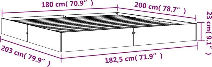 Actual product image VidaXL Vonny (180 x 200 cm)