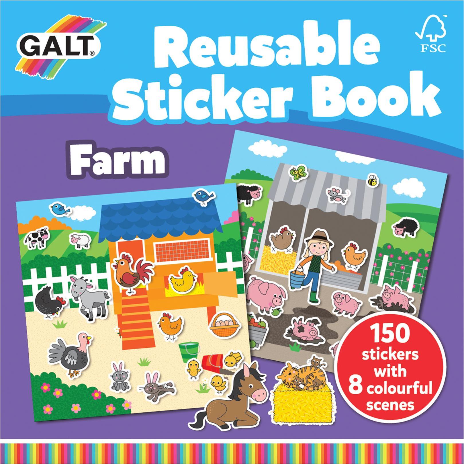 GALT, Sticker, Farm Aufkleber für Kinder