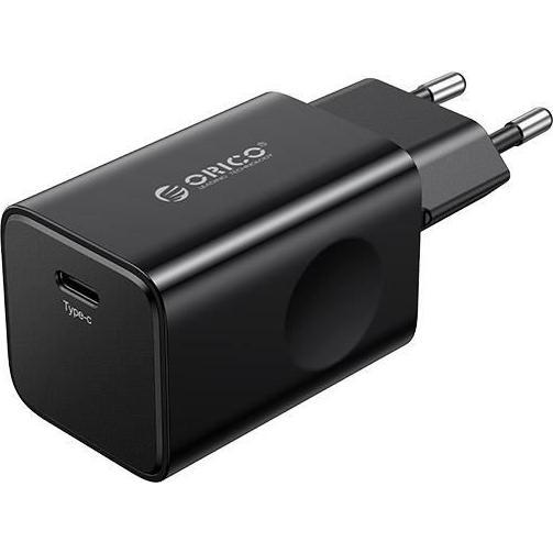 Orico PT30-C charger black (30 W, 1 porzione), Caricatore USB, Nero
