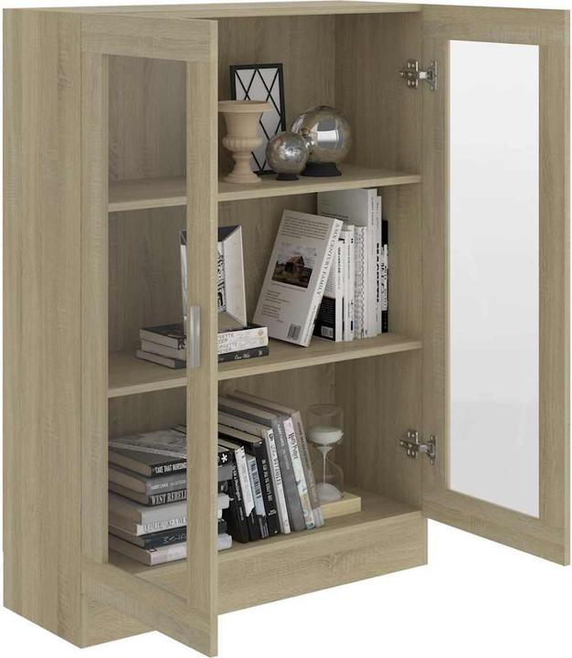 Actual product image vidaXL Vitrinenschrank (82.50 x 30.50 x 115 cm)