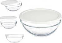 Image du produit Pasabahce Boîte à lunch ronde pour chefs avec couvercle blan