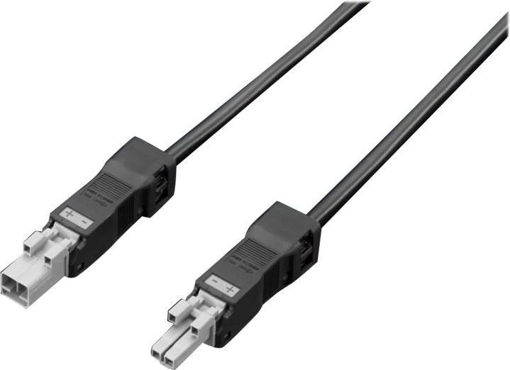 Produktbild Rittal Connection cable for through-wiring 2-pole 24 V DC length 1000 mm (1 m)