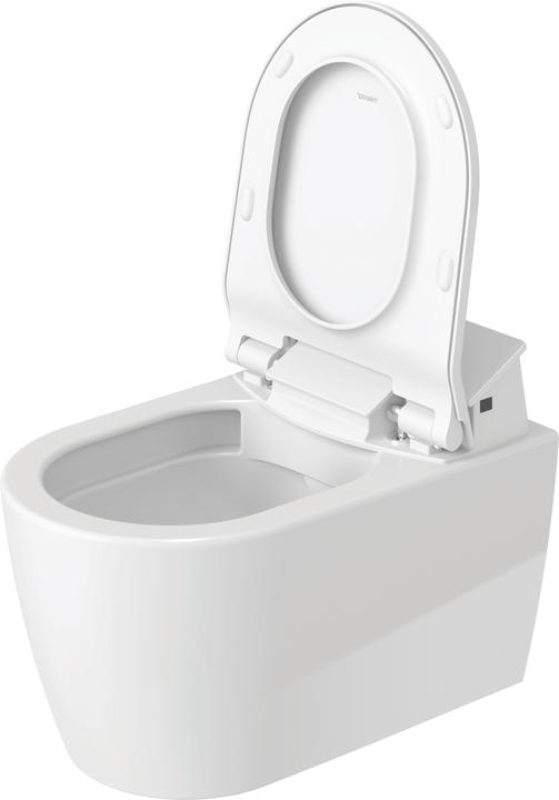 Actual product image Duravit Wall-hung WC ME by Starck RIMLESS ti. 370x570mm SensoWash HG white