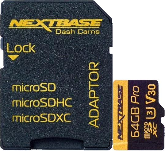 Productafbeelding Nextbase U3 Micro SD (64 GB, microSDXC, U3, UHS-I)