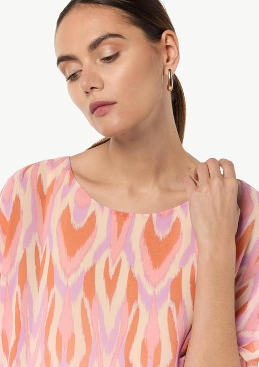 Produktbild Comma Bluse Bluse mit asymmetrischem Chiffon-Overlay (44)