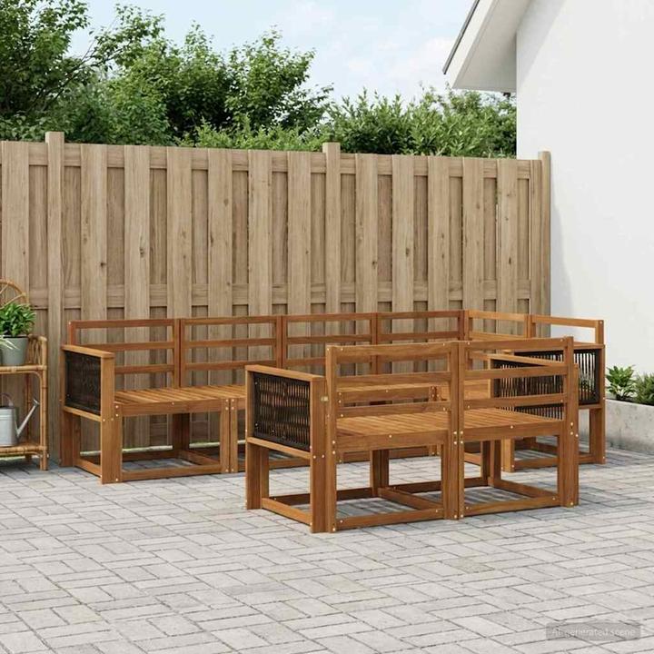 Produktbild vidaXL Outdoor-Sofagarnitur