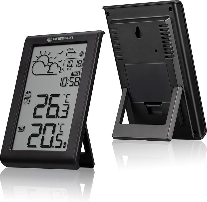 Image du produit Bresser Meteo Temp W Funk Wetterstation mit Aussensensor und DCF-Funkuhr
