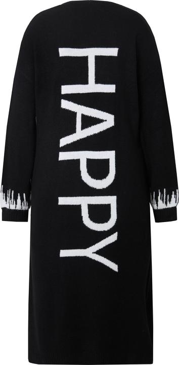 Produktbild Angel of Style Long-Strickjacke, Straight Fit, HAPPY-Statements (50, 52)