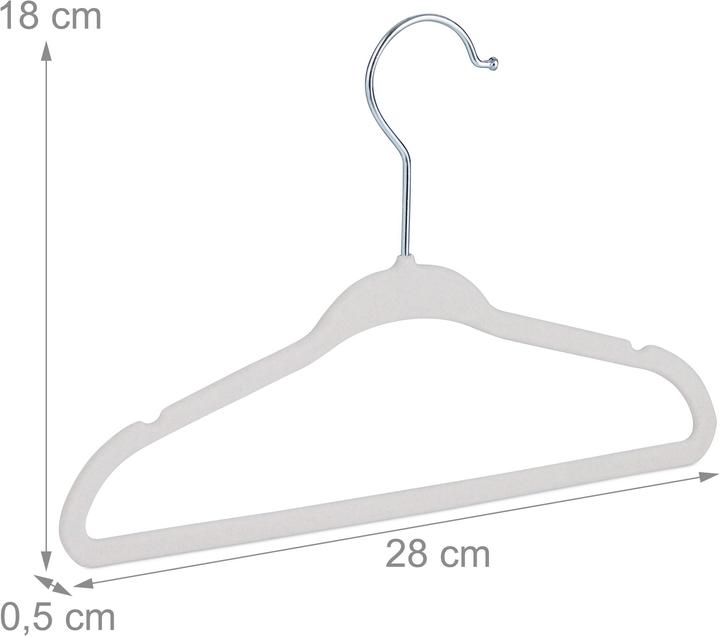 Immagine prodotto Relaxdays Grucce appendiabiti per bimbi (30 x)