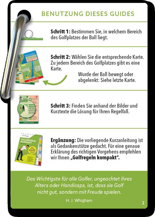 Actual product image Golfregeln EXPRESS