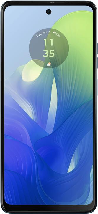 Actual product image Motorola moto g04s (64 GB, Satin Blue, 6.60", Dual SIM, 4G)
