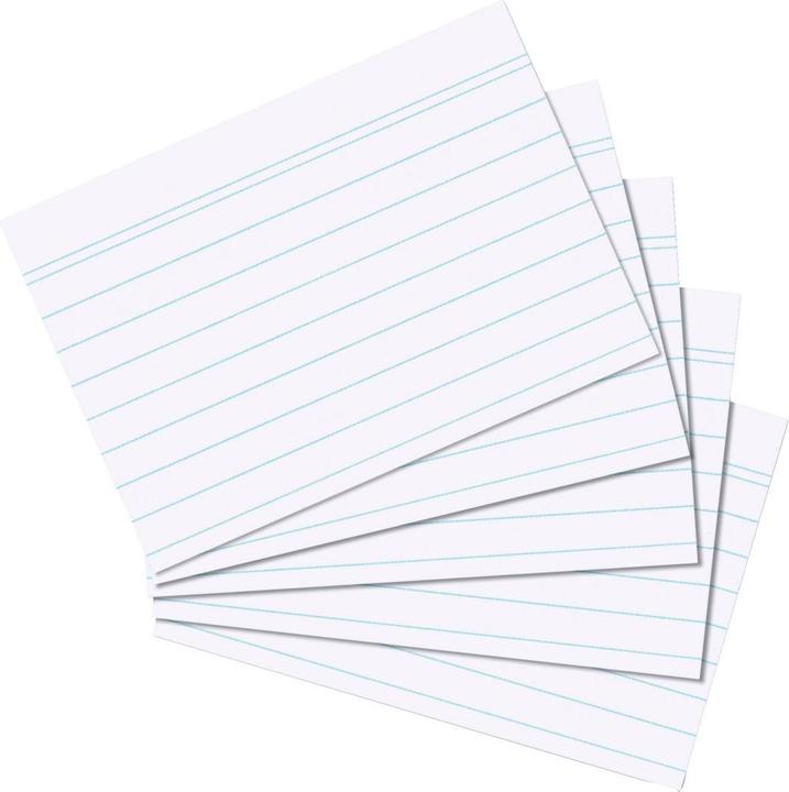 Immagine prodotto Herlitz Flashcards (A5, 170 g/m², 100 x)