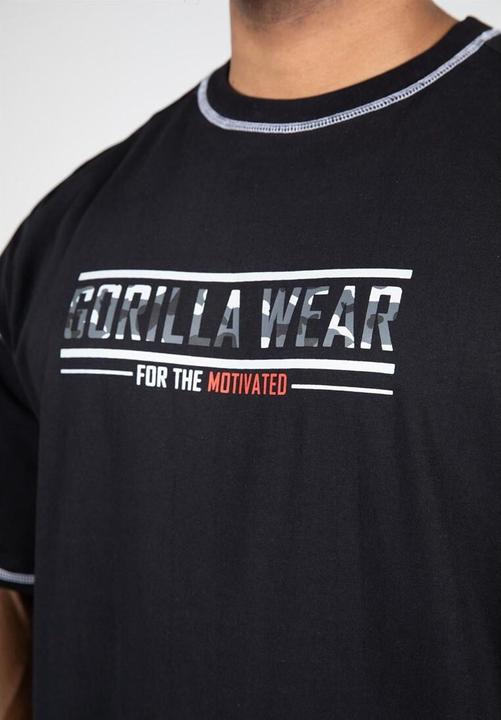 Produktbild Gorilla Wear Saginaw Oversized T-Shirt - Schwarz (XXL)