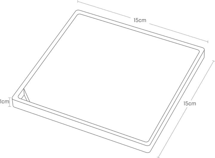 Actual product image Yamazaki Silicone trivet TOWER (160 x)