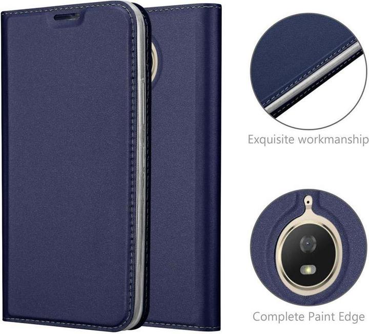 Produktbild Cadorabo Book Classy Style Cover (Motorola Moto G5S Plus)