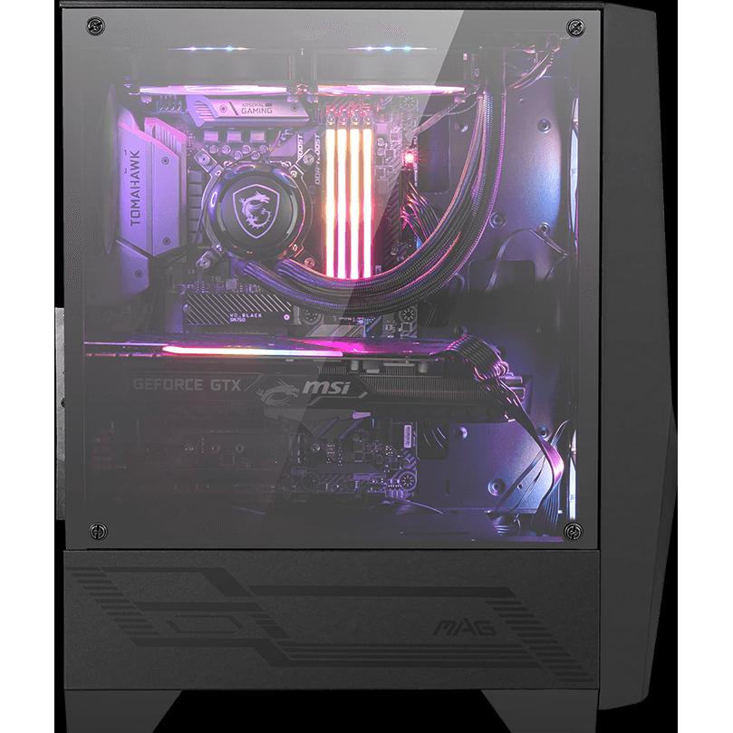 Thumbnail - MSI MAG Forge 100R (ATX, mATX, Mini-ITX), PC Gehäuse, Schwarz