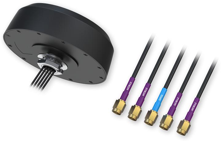Produktbild Teltonika 5G Combo MIMO Mobil-/GNSS-Dach-SMA-Antenne (5G)
