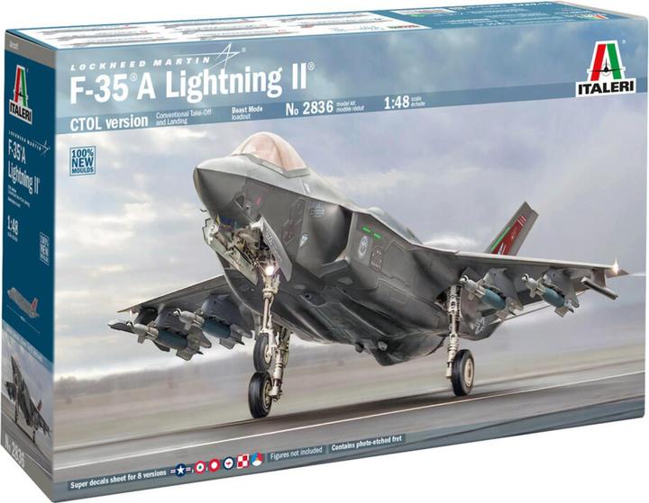 Actual product image 1:48 F-35A Lightning II (Beast Mode)