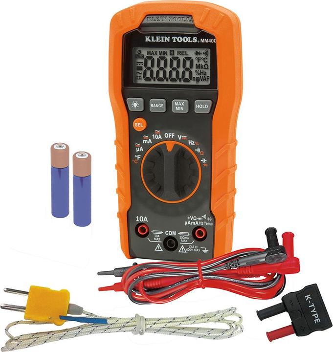 Actual product image Klein Tools Digital multimeters (CAT III 600V)