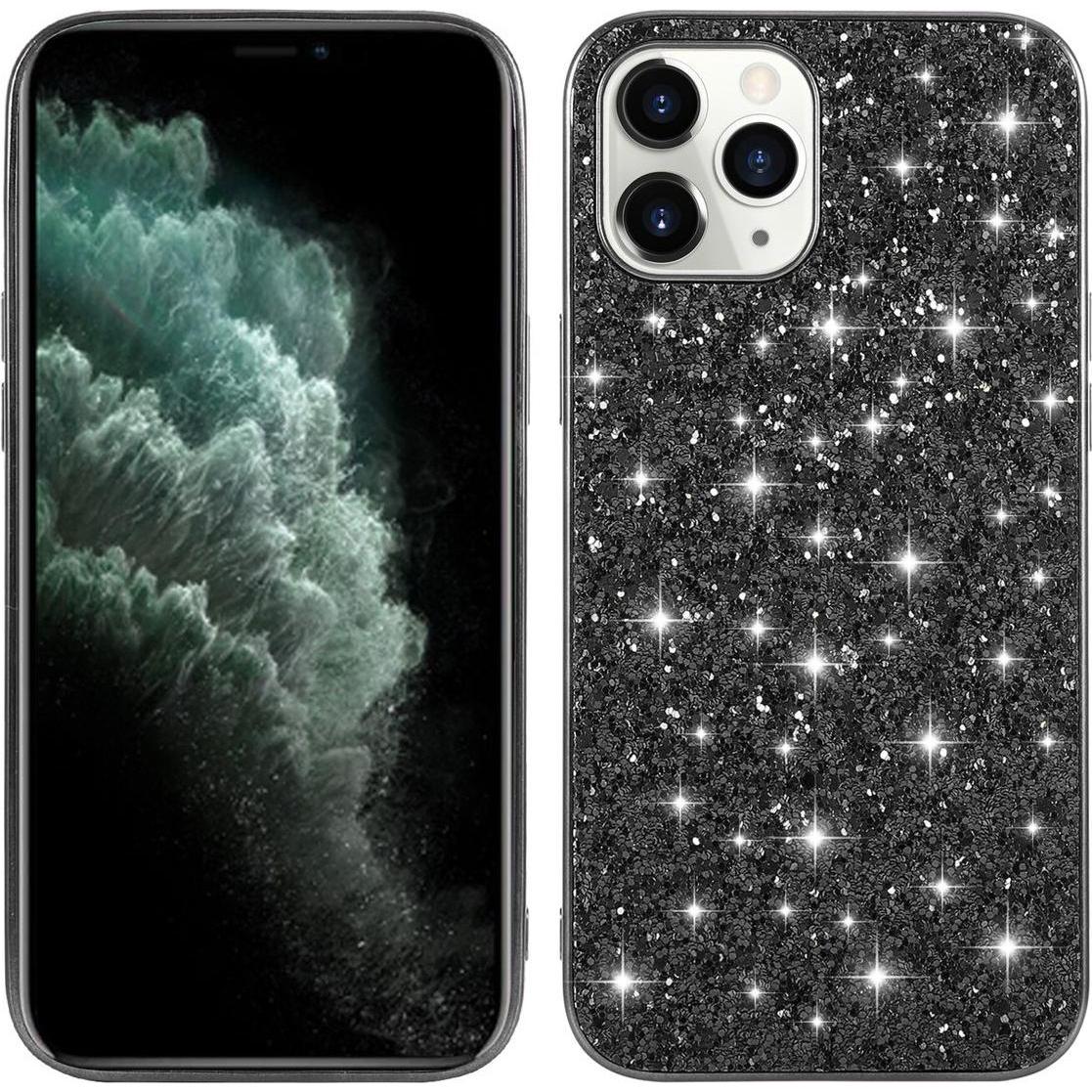 König Design Schutz Handy Hülle für Apple iPhone 15 Pro Max Case Cover Glitzer Bumper Etuis (Apple iPhone 15 Pro Max), S...