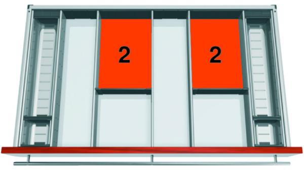 Blum Vakkenpakket ORGA-LINE voor TANDEMBOX antaro