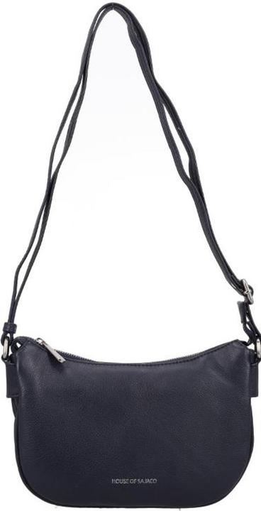 Actual product image House Monte Blue Leather Shoulder Bag