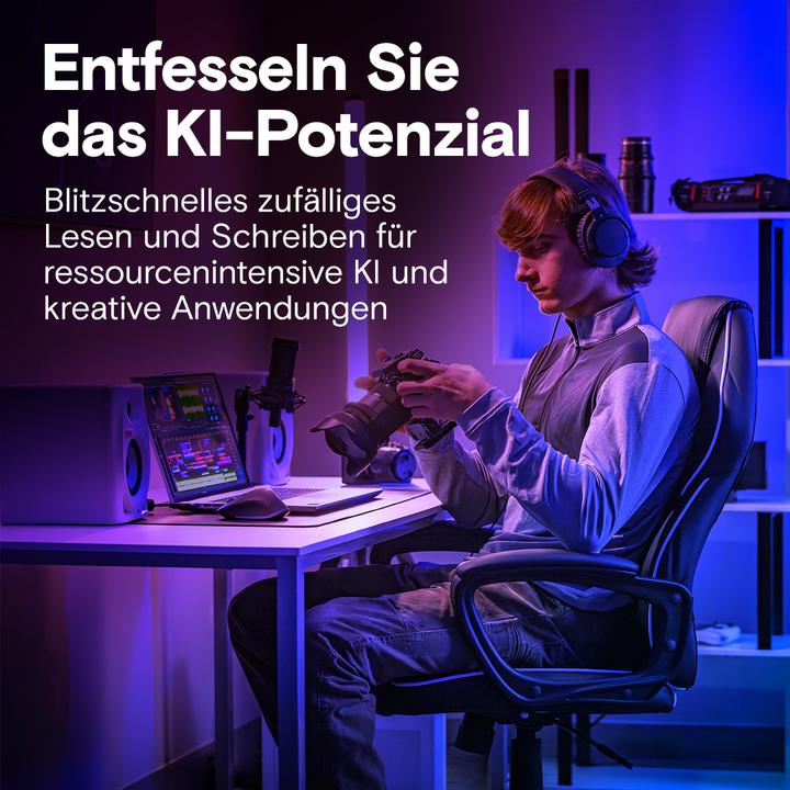 Actual product image Crucial T710 (1000 GB, M.2 2280)