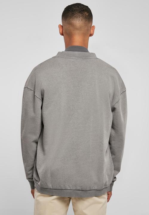 Actual product image Urban Classics Washed Sweat Bomber - 17020 (XS)