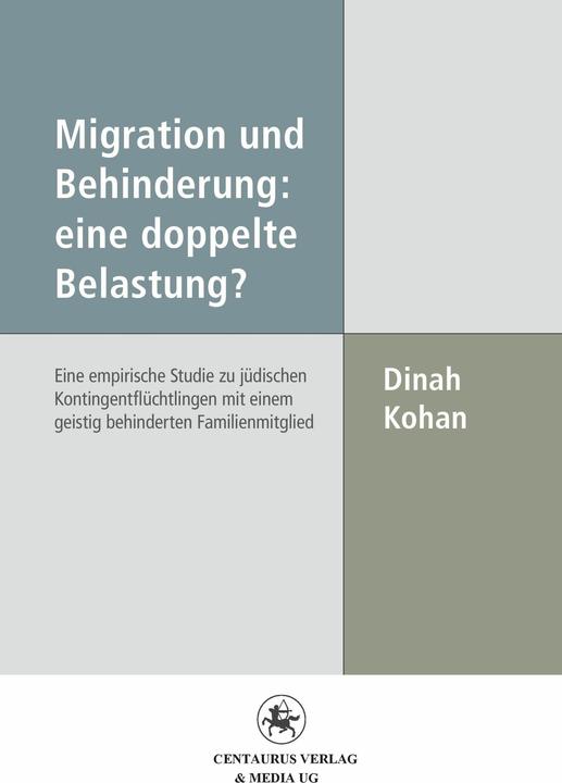 Actual product image Migration and disability: a double burden? (German, Dinah Kohan, 2015)