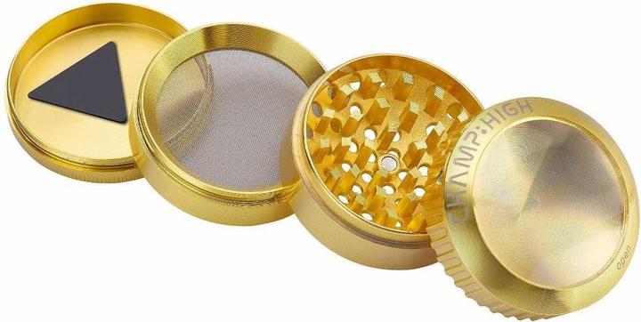 Produktbild Champ Grinder mit Lupe - gold