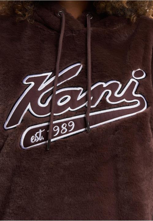 Image du produit Karl Kani KW234-039-2 KK Varsity Robe à capuche en fourrure végétalienne - 120159 (S)