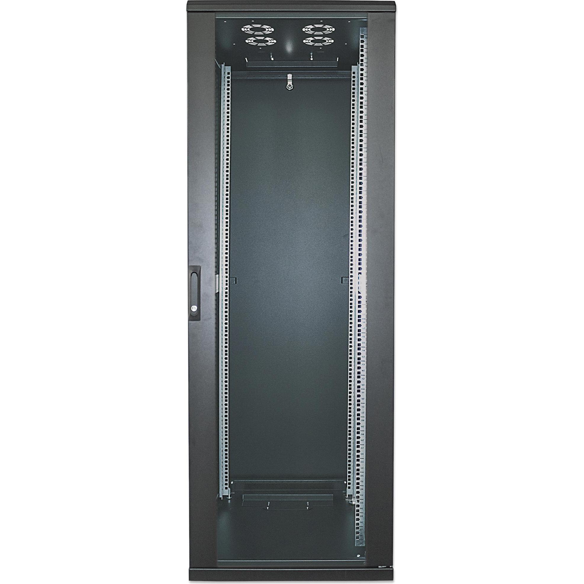 Thumbnail - Intellinet 19" Netzwerkschrank (10.87 HE, 19 Zoll Rack), Serverschrank, Schwarz
