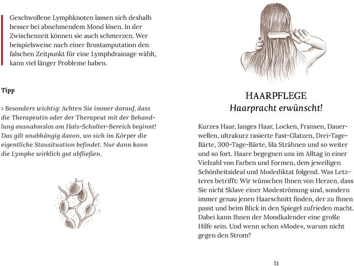 Produktbild Körperpflege und Kosmetik im Rhythmus des Mondes (Deutsch, Johanna Paungger, Thomas Poppe, 2025)