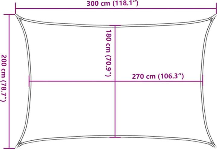 Actual product image VidaXL Alethea (200 x 300 cm)