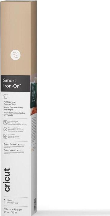 Produktbild Cricut Aufbügelfolie Smart 33 x 91.4 cm, 1 Stück
