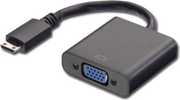 Productafbeelding MicroConnect mini HDMI (type C) - VGA (Mini HDMI, VGA, 15 cm)