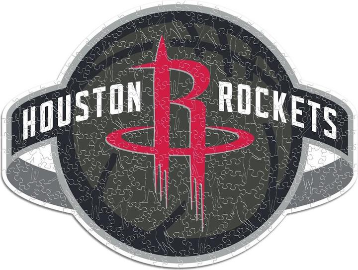 Image du produit Iconic NBA - Houston Rockets - Logo - Puzzle en bois Taille M (270 pièces) (270 pièces)