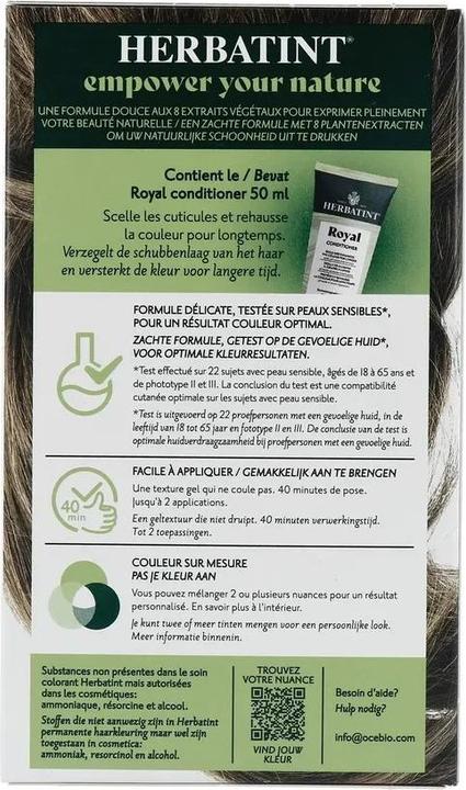 Produktbild Herbatint Dauerhaare Haarfarbe 6N Dunkelblond (Dunkelblond)