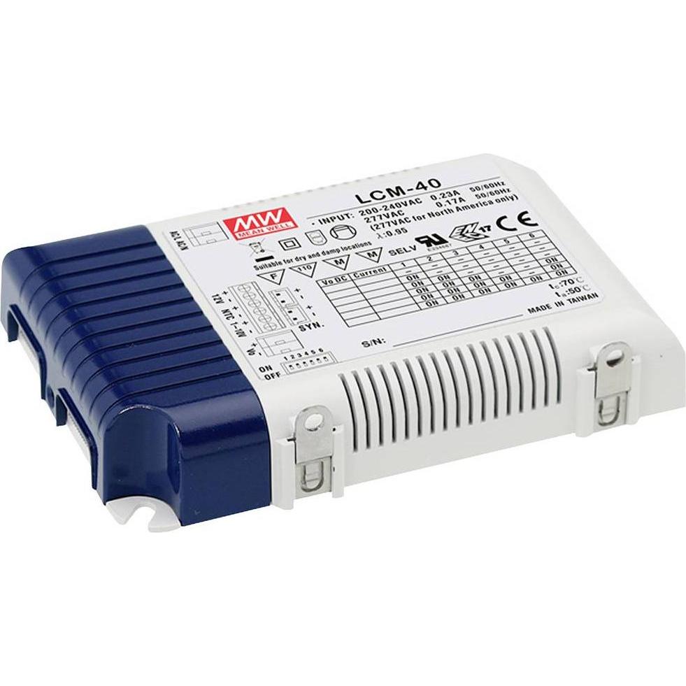 MeanWell, Accessori per illuminazione, LCM-40DA2 LED-Treiber 42 W 1.05 A 2 - 100 V 1 St.
