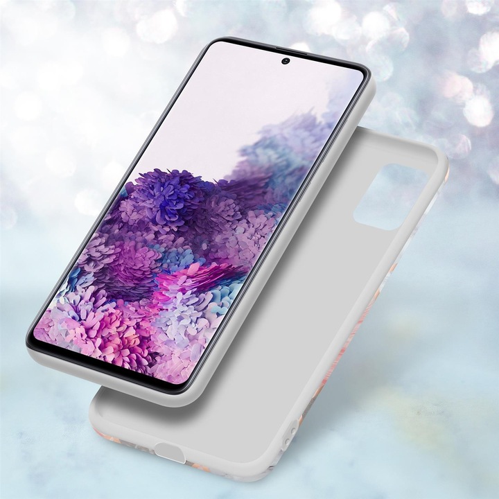 Image du produit Cadorabo Couverture IMD TPU Marbre coloré (Samsung Galaxy A71 5G)