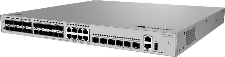 Huawei S530-24ST4XE 24xGE SFP ports 8 of which are dual-purpose 10/100/1000 or SFP 4x10GE SFP+ ports (24 ports)