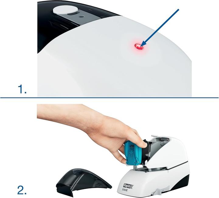 Image du produit Rapid Agrafeuse électrique à plat 5080e (80 feuilles)