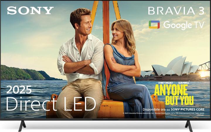 Actual product image Sony K-43S3 (43", Bravia 3, LCD, 4K, 2025)