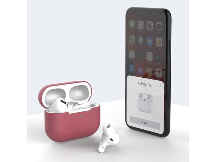 Immagine prodotto Screenguard Custodia in silicone liquido Apple Airpods Pro Cover (Manicotto per cuffie)