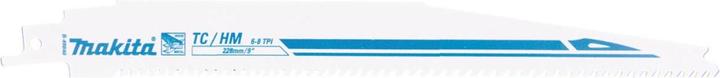 Actual product image Makita B-49840 Circular saw blade TC/HM 228x1.25mm, (6-8tpi), 1 pc., for wood with wood screws, for metal.