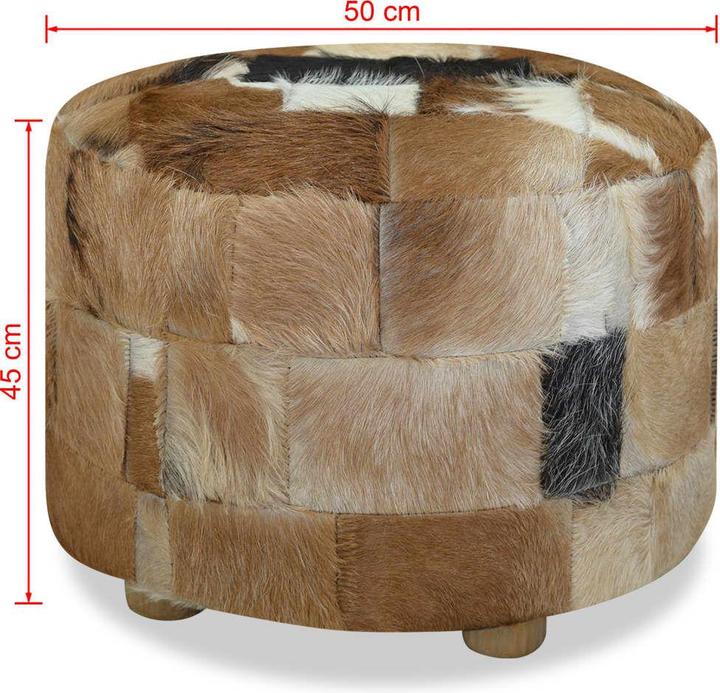 Actual product image vidaXL Hocker