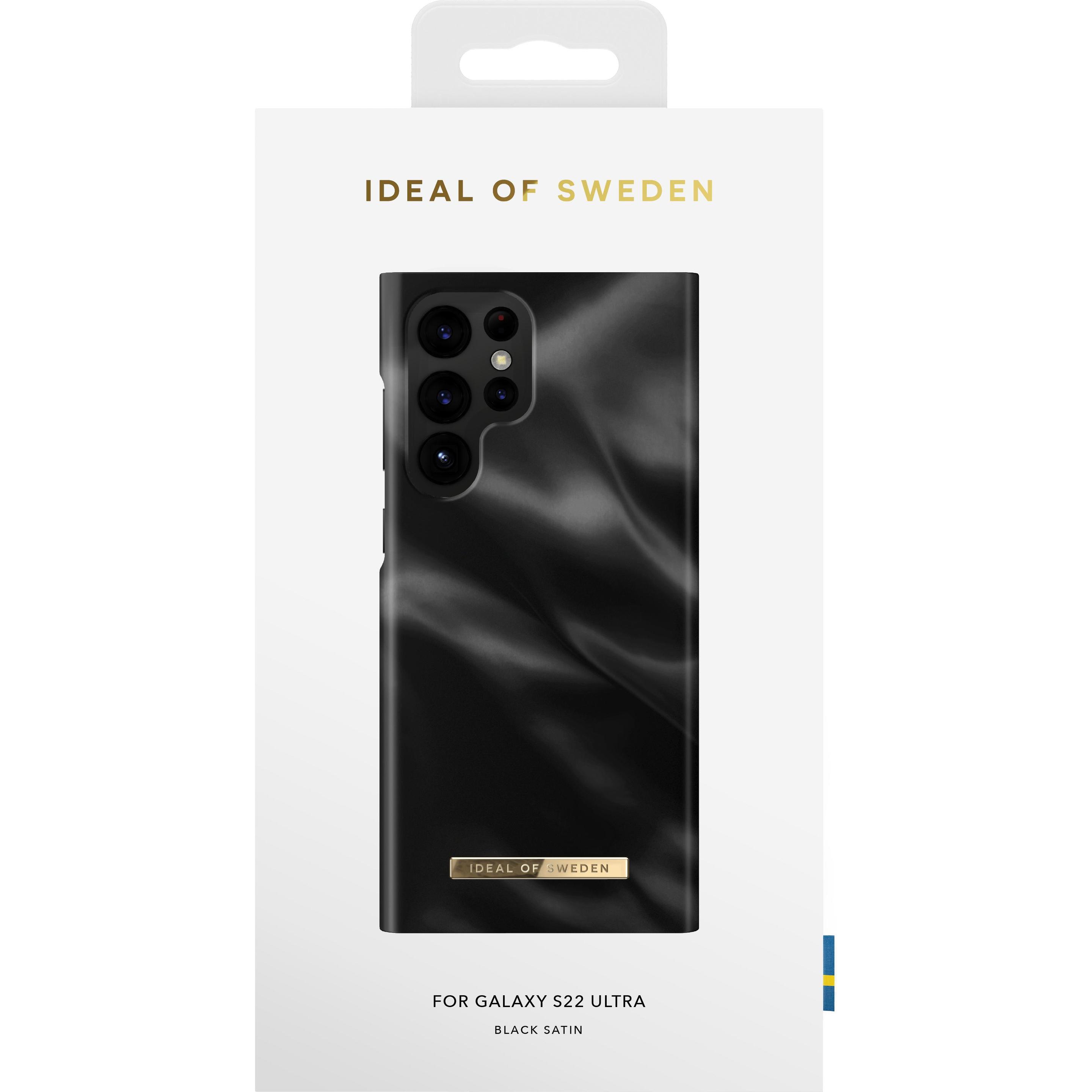 Thumbnail - iDeal Of Sweden Designer-Cover Black Satin (Samsung Galaxy S22 Ultra), Smartphone Hülle, Mehrfarbig