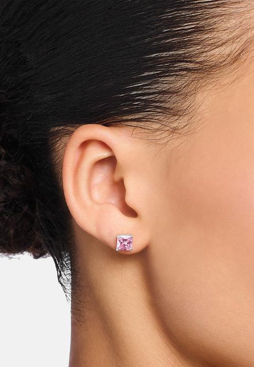 Immagine prodotto Thomas Sabo Orecchini a perno con pietra rosa, argento (Argento 925)