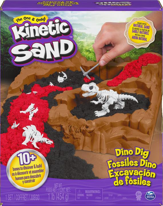 Produktbild Spin Master Kinetic Sand - Digging for Dinos (6055874)